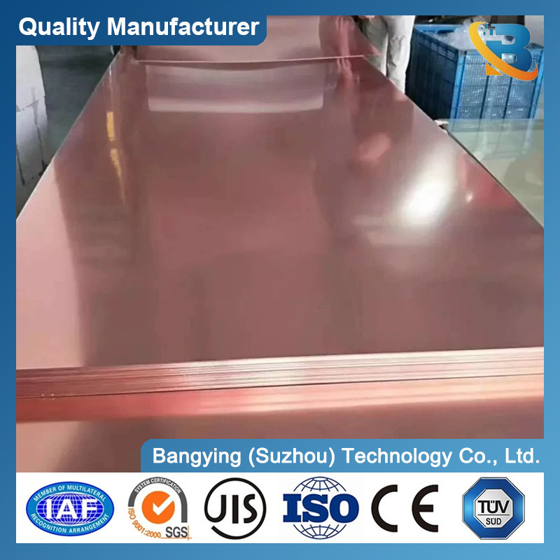 Pure Copper Plate 3mm Sheet Nickel Plated Cathode Brass Sheet for ...